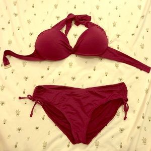 Burgundy APT. 9 bikini
